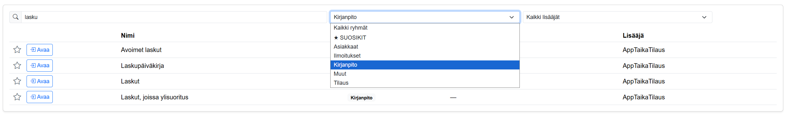 Asiakkaat