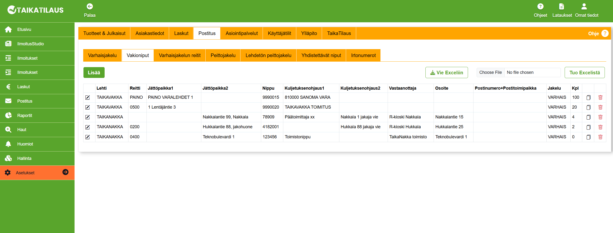 Varhaisjakelu