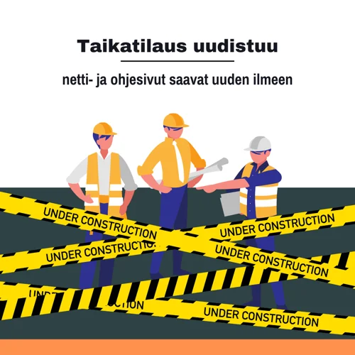 TaikaTilaus verkkosivut uudistuvat